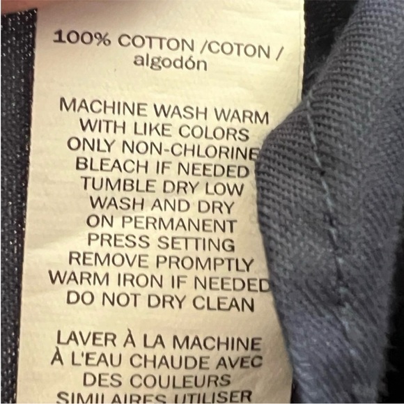 Perry Ellis Portfolio Navy Slim Fit Shirt - Picture 4 of 4